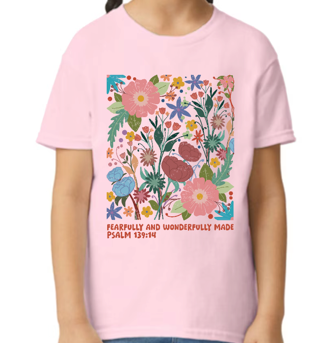 Kids T-Shirt- Fearfully and Wonderfully Made
