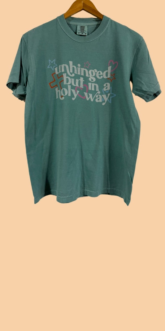 Unhinged but in a Holy Way Oversized T-Shirt