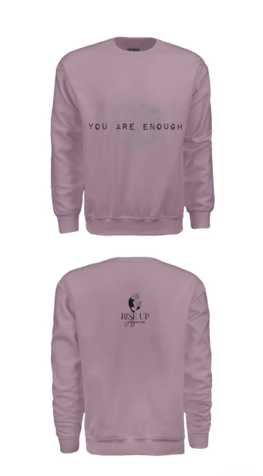 You are Enough Crew Sweatshirt