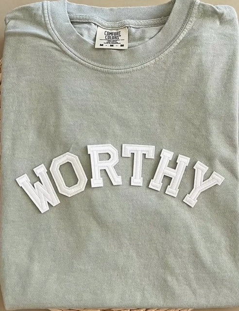 Fall Collection: Short Sleeve T-Shirt / "Worthy"