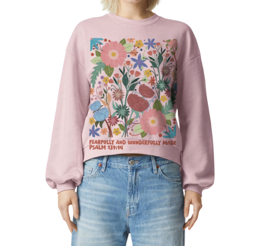 Cropped Ladies Sweatshirt