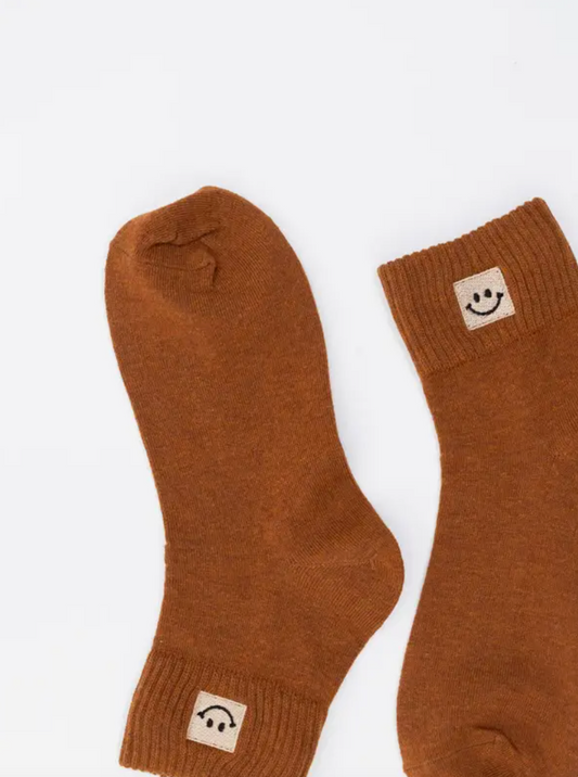 Smiley Ankle Socks