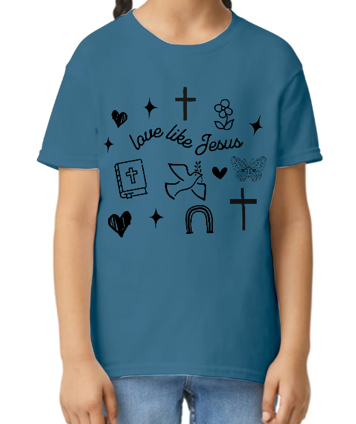 Kids T-Shirt- Love Like Jesus