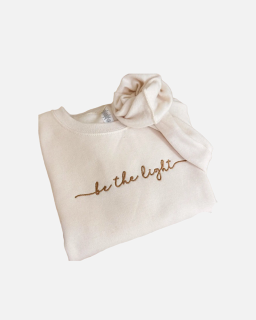 Fall Collection-Crew Sweatshirt ( Unisex ): Be the light